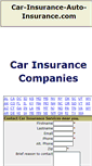Mobile Screenshot of car-insurance-auto-insurance.com